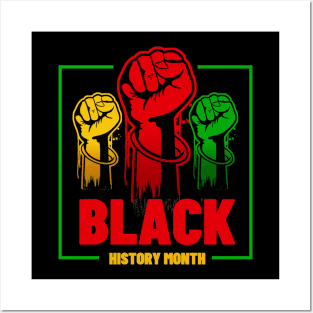 black history month Posters and Art